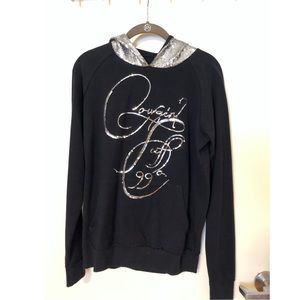 Cowgirl Tuff Sequin Hoodie